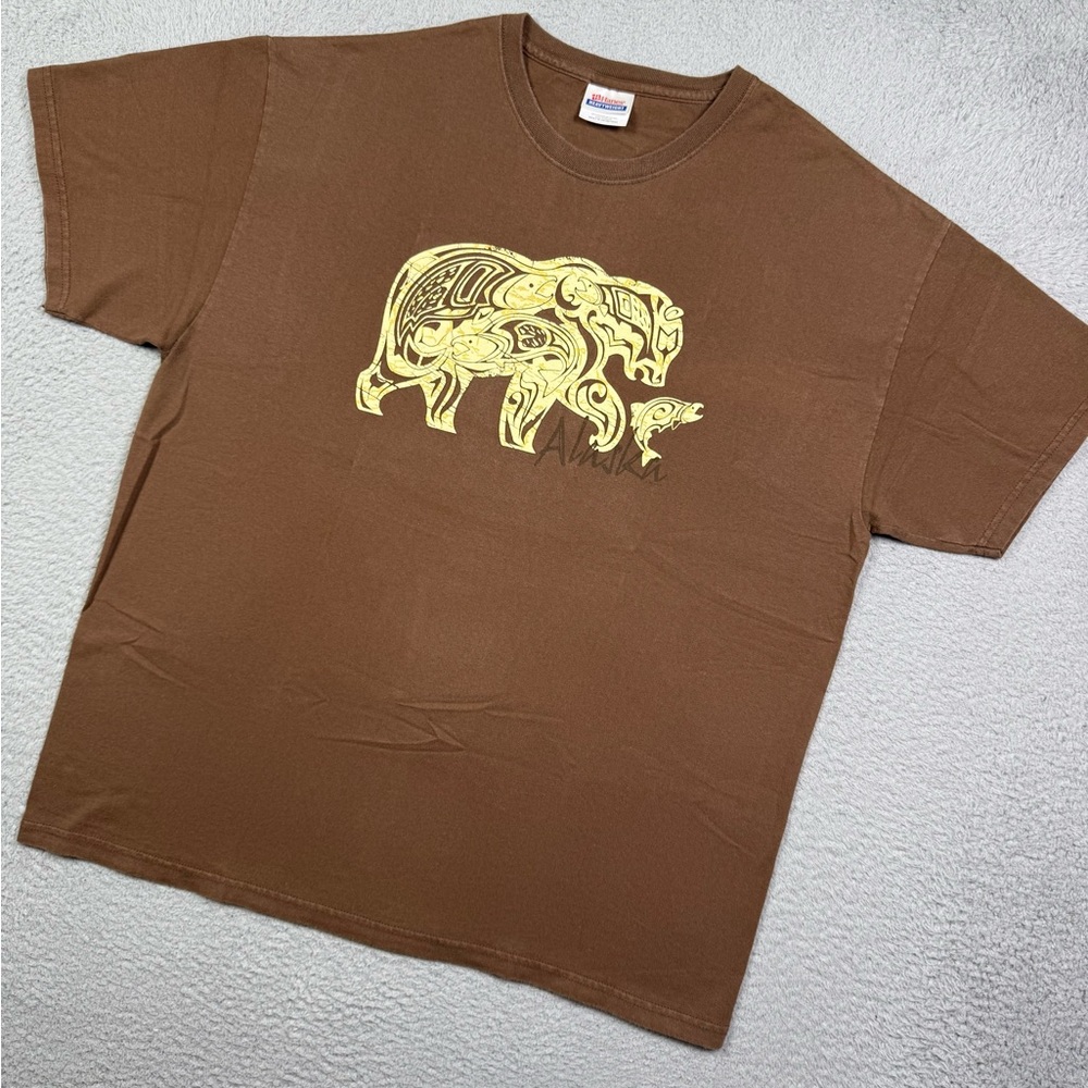 Vintage y2k‎ Alaska animal nature T-shirt